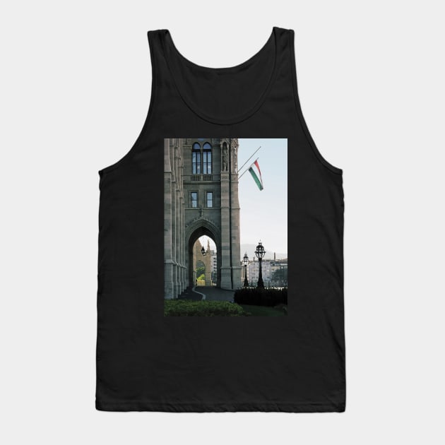 Hungarian Parliament Building Tank Top by BethsdaleArt